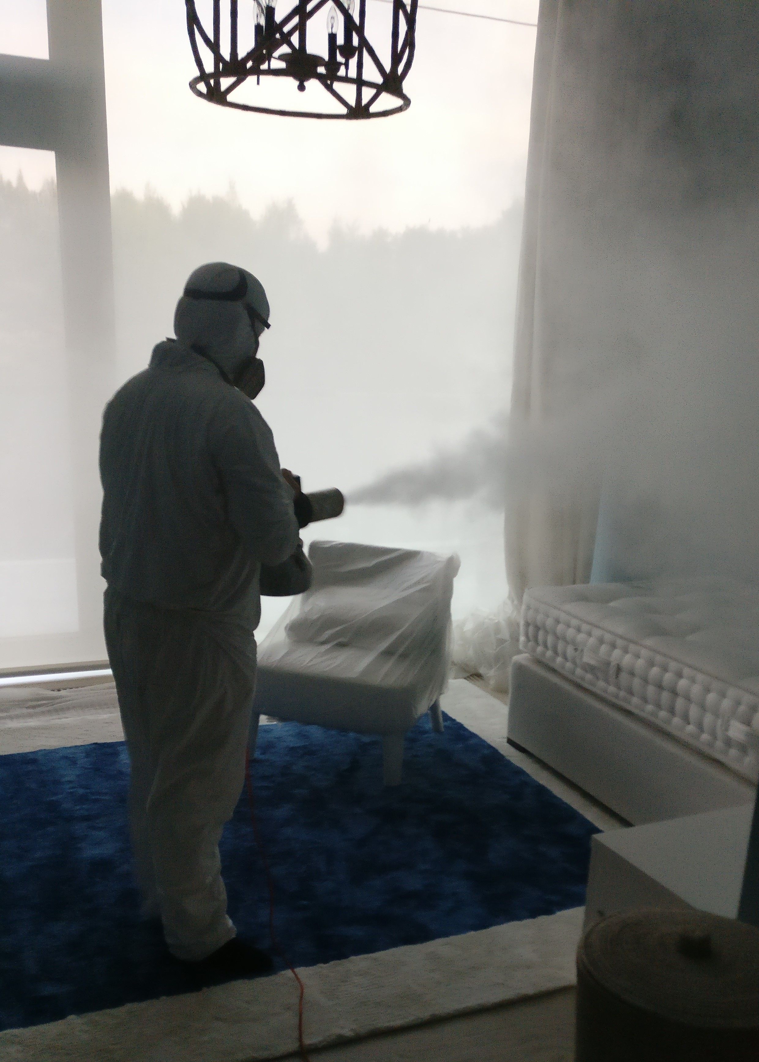 Сухой туман от запахов. Обработка сухим туманом в Дзержинске.
